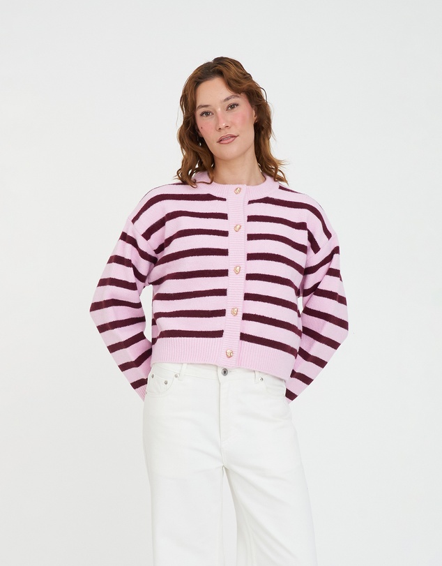 Huffer - Elle Crop Cardigan
