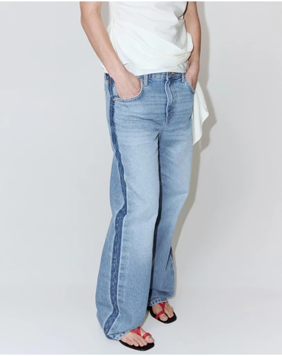 M.N.G - Mid-Rise Straight Jeans