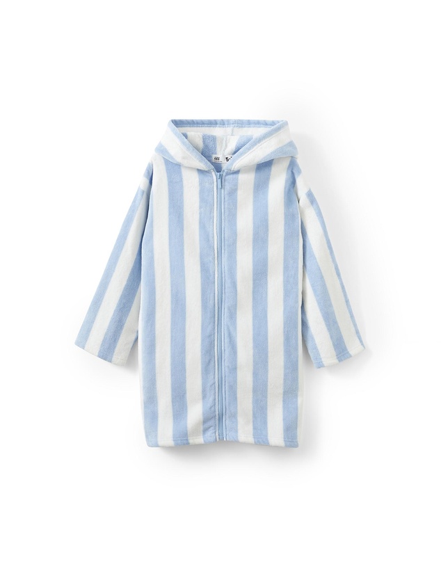 Cotton On Kids - Kids Zip Thru Hooded Towel