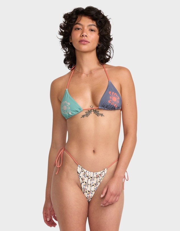 RVCA - Womens Lauryn Slide Tri Skimpy Bikini Bottom