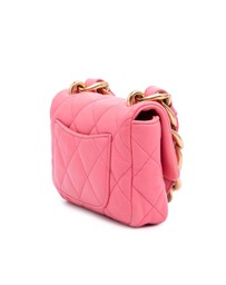 Pre-Loved by Azura Reborn - Pre-Loved chanel Quilted Leather Bag with Chain Detail Elegant Shoulder or Crossbody Accessory