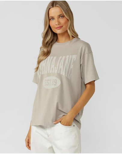 Lorna Jane - Campus Washed Vintage T-Shirt