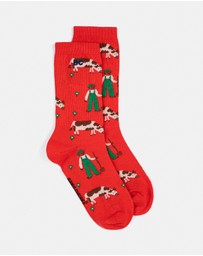Bobo Choses - Farm Adventure All Over Long Socks - Kids