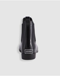 AusWooli Ugg Boots - Doublebay Rainboots With Sheepskin Insole