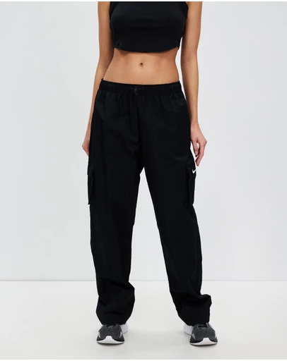 Nike - Sportswear Essential High-Rise Woven Cargo Pants
