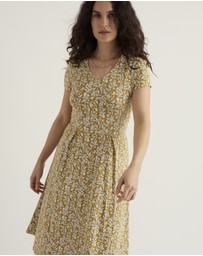 Seasalt - Seasalt Cornwall Yellow Pier View Jersey Dress