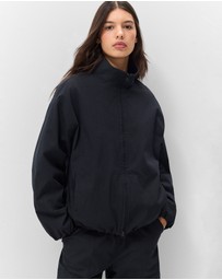 UNISON - Cotton Blend Bomber Jacket