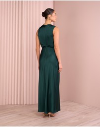 Azzurielle - Deedee Blouson Maxi Dress