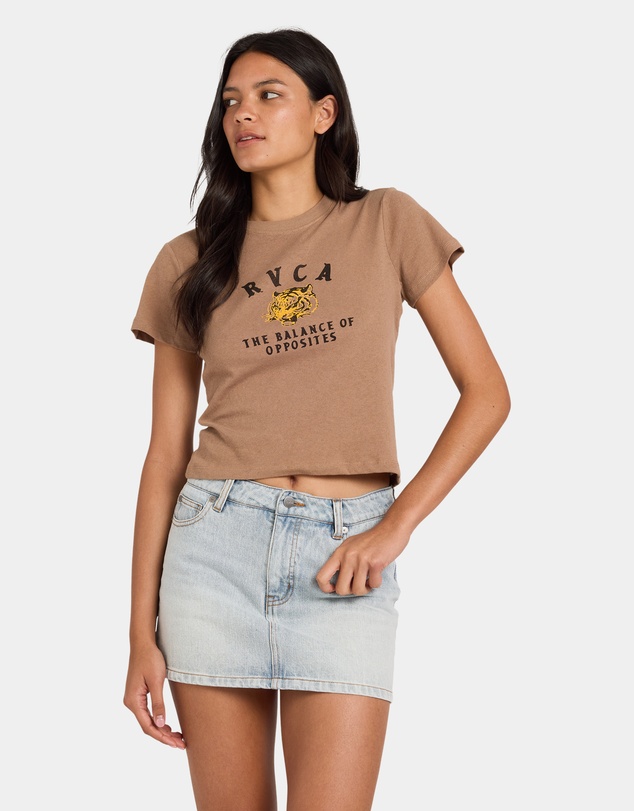 RVCA - Womens Natures Force 411 T-Shirt