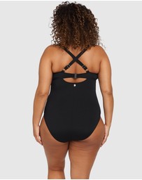 Artesands - Natare Black Chlorine Resistant Delacroix One Piece