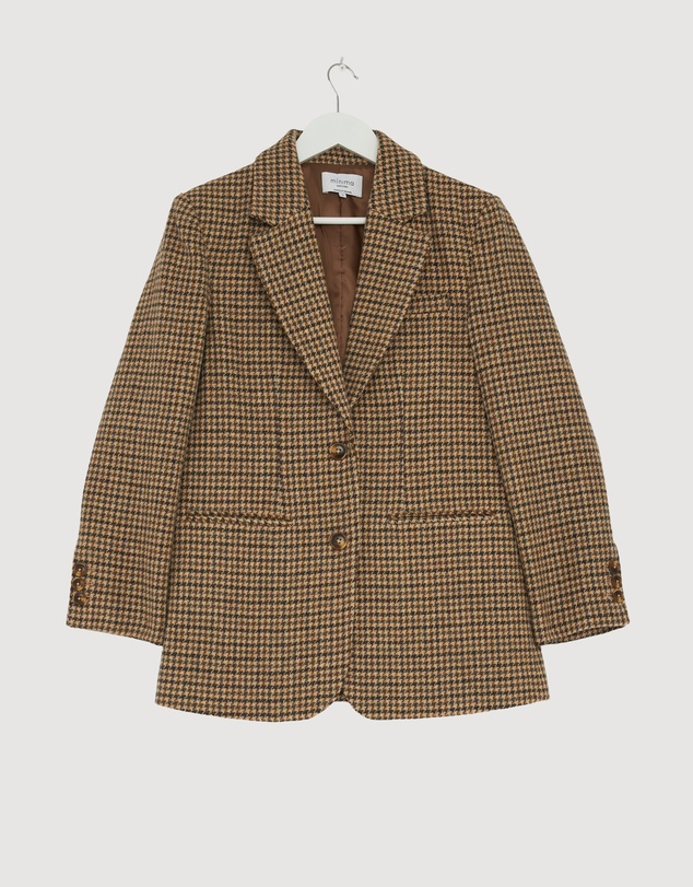 Revibe - Repaired Minima Esenciales Desi Wool Blazer - AU 6