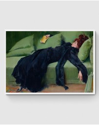 Inka Arthouse - Falling Woman Art Print