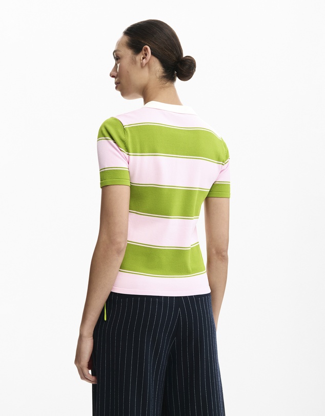 Desigual - Polo shirt with laces