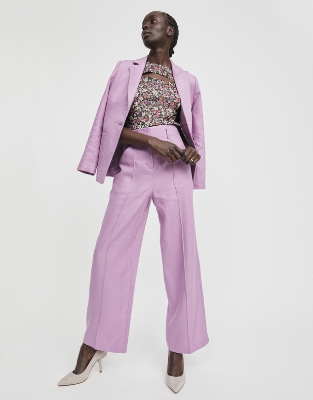 Witchery - Linen High Rise Pant