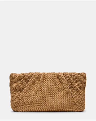 Steve Madden - BPalomaa Natural Clutch Crossbody Bag