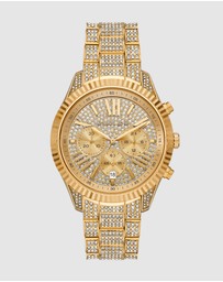 Michael Kors - Lexington Gold Chronograph Watch