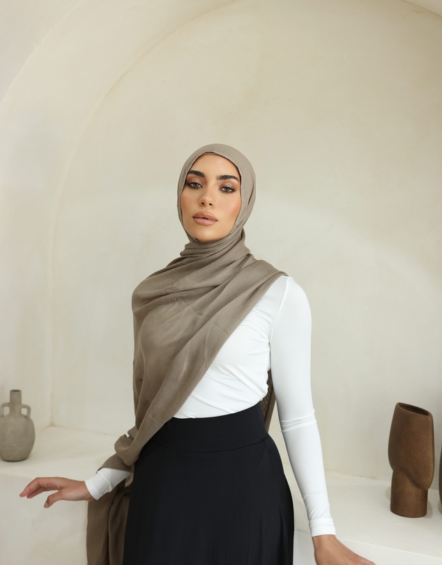 Mod Squad - Double Stitch Hijab- Sage