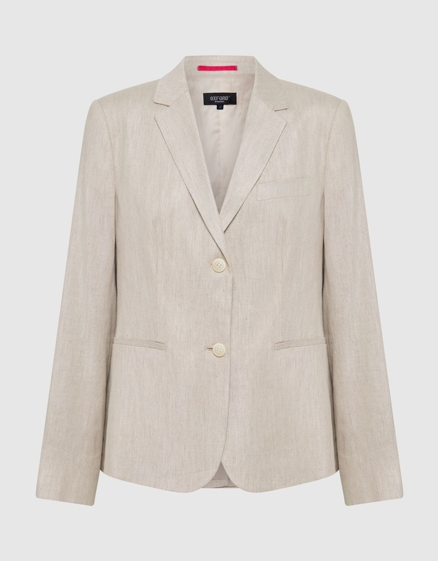 Oxford - Poppy Linen Suit Jacket