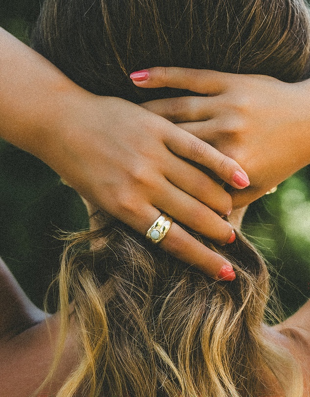 Haze & Glory - ICONIC EXCLUSIVE - Ring Jade - Gold
