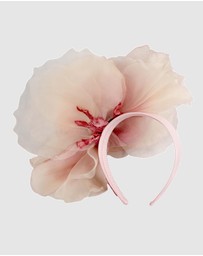 Fillies Collection - Large Dusty Pink Flower Fascinator Headband