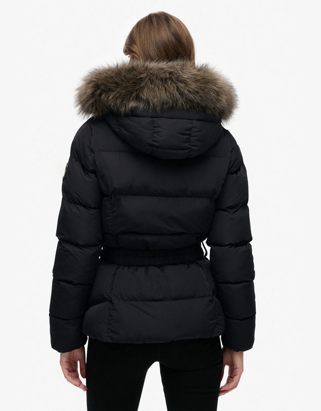 Superdry - Slim Fit Fuji Belted Puffer