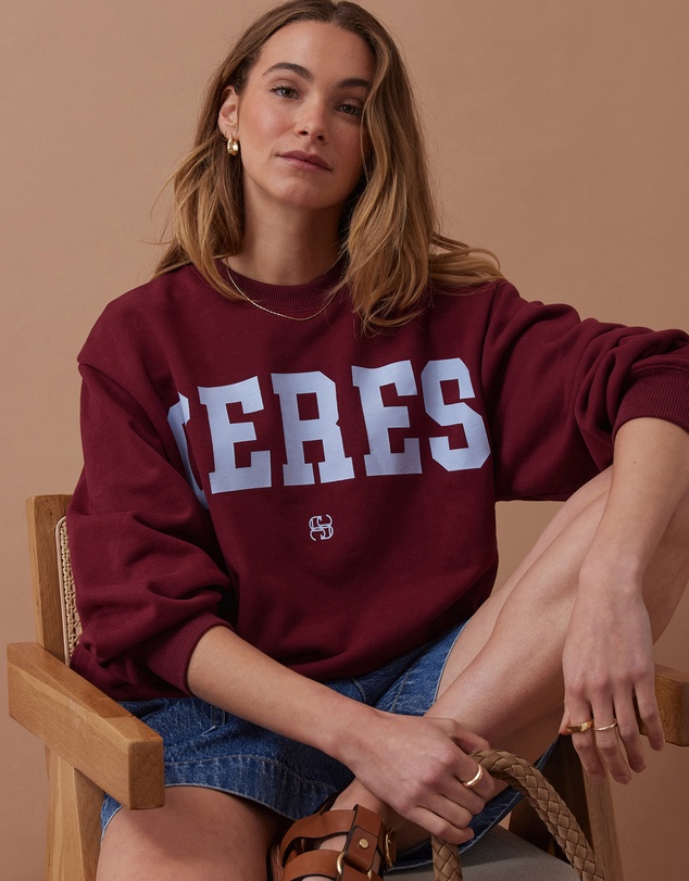 Ceres Life - Isla Oversized Slouchy Crew
