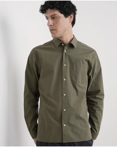 Seasalt - Seasalt Cornwall Green Turnstone Shirt