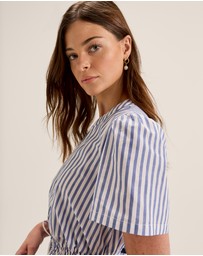 Review - Capri Stripe Midi Dress