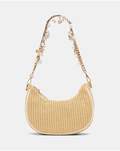 ALDO - Beachglow Pearl Shell Charm Shoulder Bag