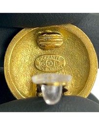 Pre-Loved by Azura Reborn - Pre-Loved CC Gold Plated Clip On Earrings
