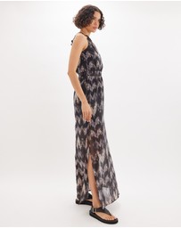 Amelius - Noreen Halter Maxi Dress