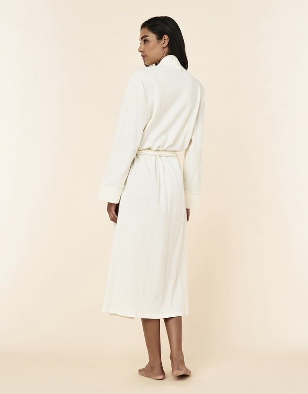 Papinelle - Claire Soft Cotton Waffle Maxi Robe