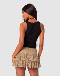 EDIKTED - Square Neck Tank Top