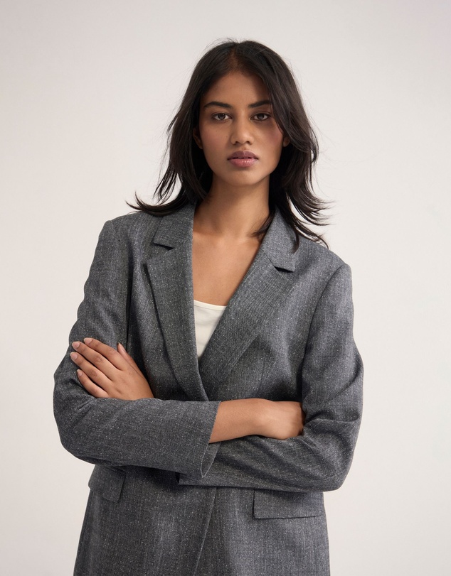 Oxford - Calliope Oversized Cinched Blazer