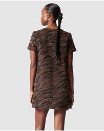 & Other Stories - Wool Jacquard Mini Dress