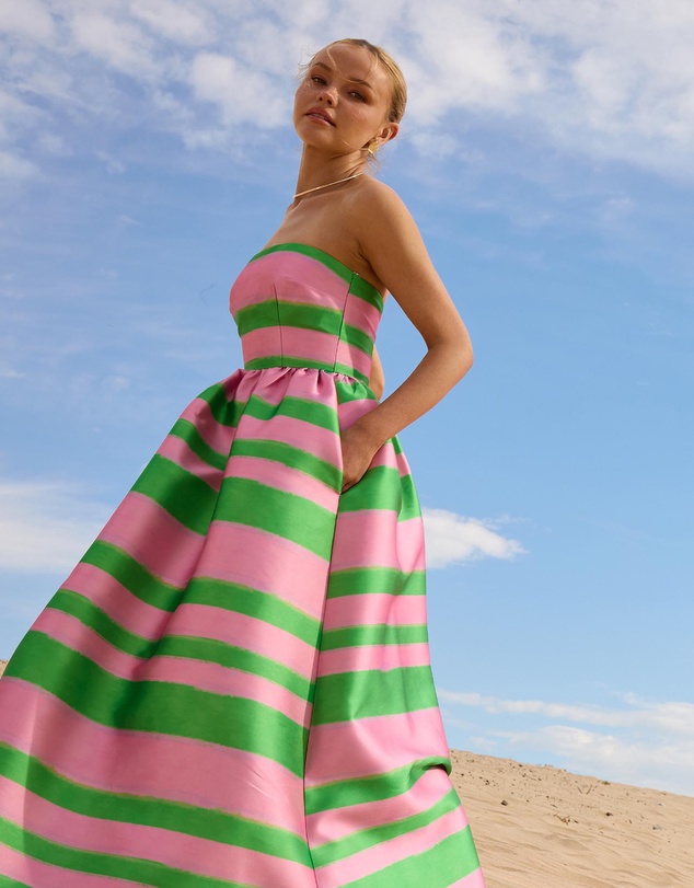 Pasduchas - Gigi Strapless Midi Dress