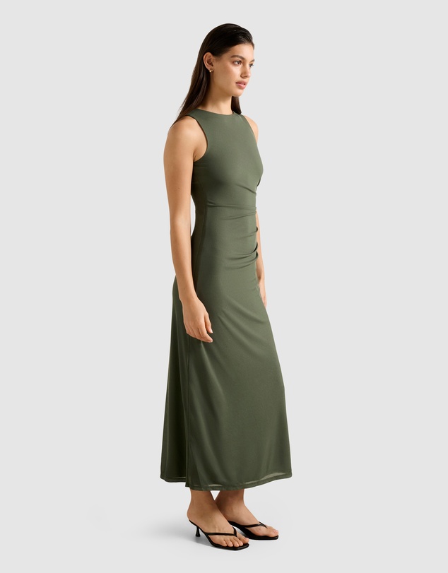 Forever New - Amaya Sleeveless Mesh Midi Dress