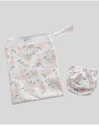 Anchor & Arrow - Reusable Swim Nappy & Hat Set