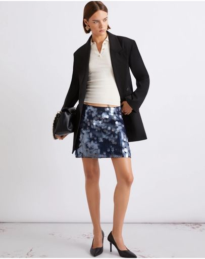 NAVY SEQUINS