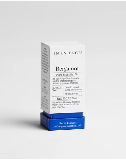 In Essence - In Essence Bergamot Pure Essential Oil 8ml