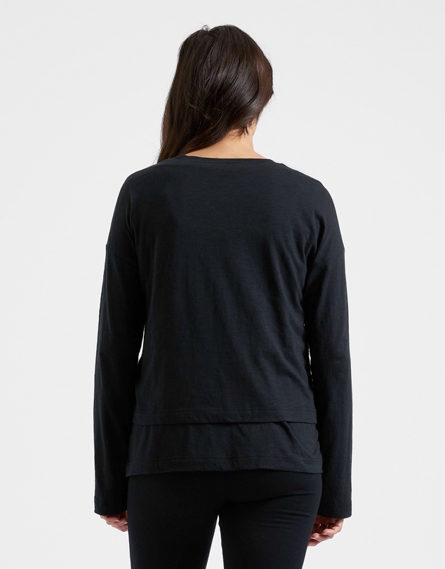 Ripe Maternity - Claud Long Sleeve Nursing Top
