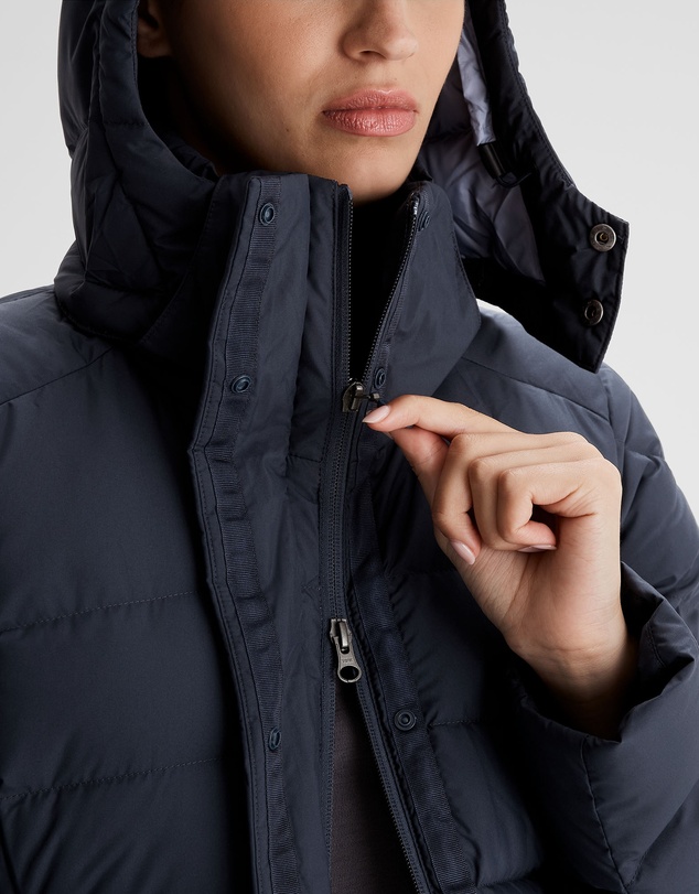 Kathmandu - Winterburn Down Puffer 600 Fill Longline Warm Winter Coat