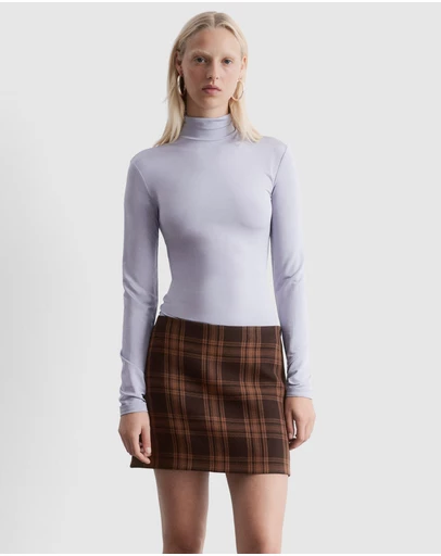 & Other Stories - Checked Mini Skirt