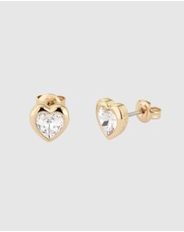 Ted Baker - HAN: Crystal Heart Stud Earrings