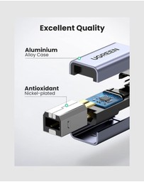 Ugreen - UGREEN USB-C Female to USB-B Male Printer Adapter – 480Mbps Data Transfer Aluminum Build