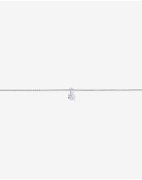 Michael Hill - 0.20 Carat TW Round Brilliant Laboratory-Grown Diamond Solitaire Pendant in Sterling Silver
