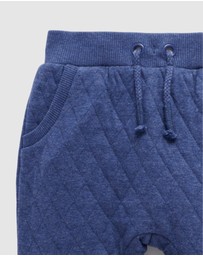 Purebaby - Quilted Track Pants -Kids-Babies