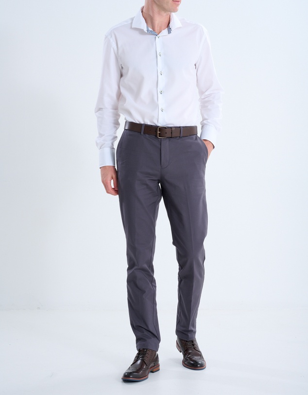 3 Wise Men - 3 Wise Men Huxton Pant - Charcoal