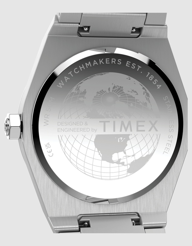 TIMEX - Q Timex Marbella 40.5mm Stainless Steel Bracelet Watch