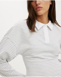 Cotton On - Everyday Smooth Polo Long Sleeve